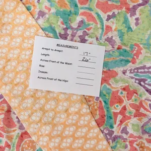 Sundance WHIMSY ROSE Floral Mixed Print Thermal Top Shirt Small Made in USA thumbnail 11