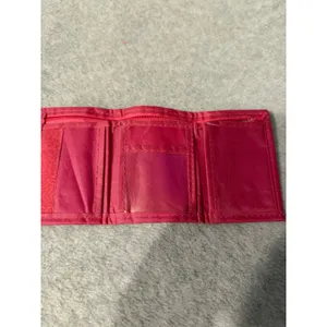 Hannah Montana Disney Pink Trifold Wallet Y2K Miley Cyrus Nylon ID Window Zip thumbnail 2