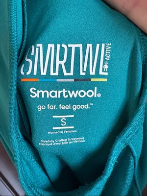 Like New SmartWool Active Tank Dress Lake Blue/Green Size Small thumbnail 10