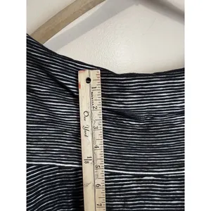 Anthropologie Dolan Striped Cowl Neck Top Black White Long Sleeve Pullover M thumbnail 9