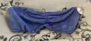 Victoria Secret Bra Brallette Top Shirt Purple Dots Medium thumbnail 1