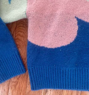 floral abstract funky Cotton On sweater thumbnail 4