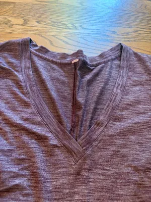 Lululemon Longsleeve Top Space Dye Purple thumbnail 3