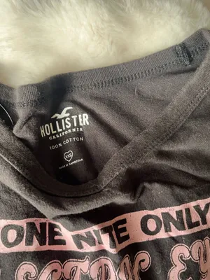 Hollister Graphic Baby Tee Print thumbnail 2