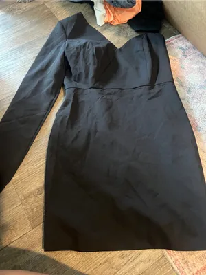 Do + be black one shoulder mini dress thumbnail 1
