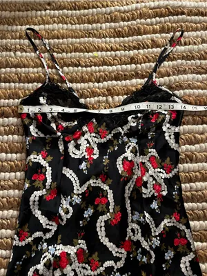 Vintage Victoria’s Secret Floral Satin Slip Dress Nightie thumbnail 4