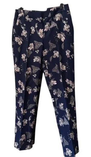 Women's Elaine Rose Pants,‎ XS, Navy Pink Floral thumbnail 1