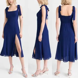 ⚡️Reformation Twilight Dress in Danube, Size 4, NWT thumbnail 7