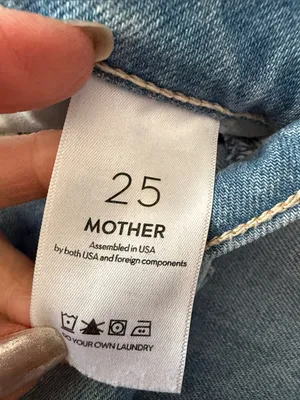 Mother The Hustler Ankle Fray No Offense But High Rise Denim Jeans thumbnail 4