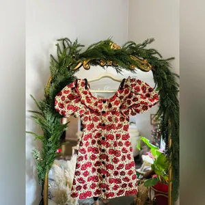 Sister Jane free people red poppy floral dress nwt size 4 thumbnail 4