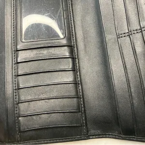 COACH Black Signature Canvas Wallet thumbnail 5