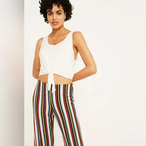 Urban Outfitters Striped Wide Leg Cropped Pants – XS | Retro Statement thumbnail 5