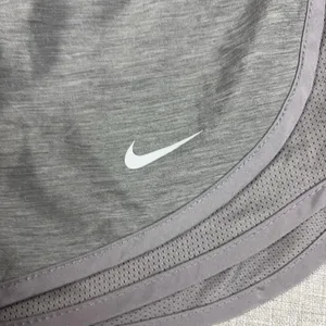 Nike Dri-FIT Running Shorts Womens M Gray 3 In Lined Athletic Pockets DB4487-067 thumbnail 2