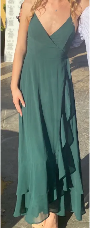 Lulus Emerald Green Dress thumbnail 1