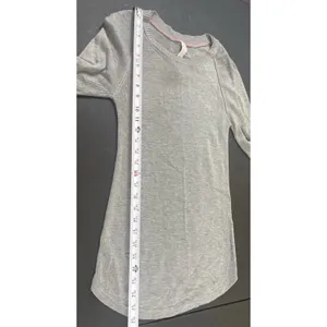 Lululemon Cashmere Blend Sweater Tunic Gray Size 2 Lightweight Thumbholes thumbnail 8