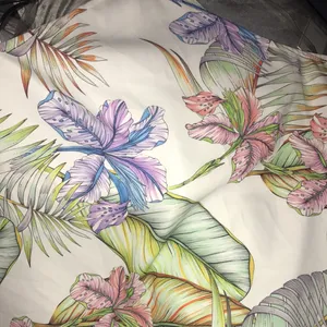 New- Medium off-white floral crêpe high neck halter top thumbnail 12
