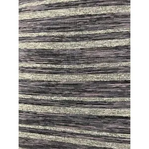 Lululemon Black Gray Purple Stripe Scoop Neck Tank Top Size 4 thumbnail 7