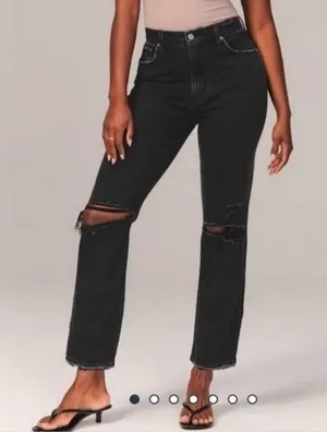 Abercrombie Straight Leg Jeans thumbnail 1