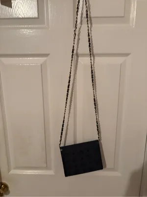 Mcm sure and leather black crossbody thumbnail 3