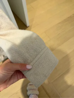 Aritzia Wilfred Free Cream Teddy Jacket thumbnail 8