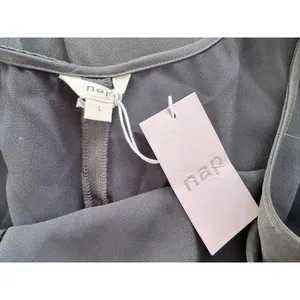 Nap Loungewear Sleeveless A-line Maxi Dress Dark Grey NEW Size Large Comfort thumbnail 3