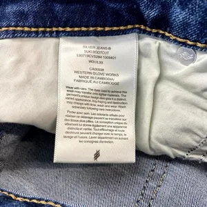 Silver Jeans Co Jeans Womens 31 Blue Denim Cotton Mid Rise Suki Bootcut Leg‎ thumbnail 8