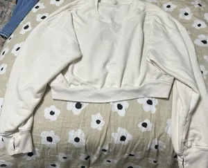 Free people movement cropped sweater thumbnail 1