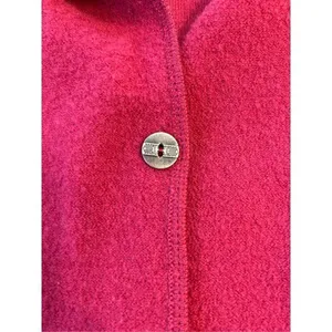 Chico's Design Red buttoned knit pockets long sleeve wool sweater Size 0 (small) thumbnail 5