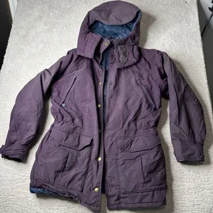 Women's Vintage L.L.‎ Bean Small Parka Winter Coat Thinsulate Hooded thumbnail 1
