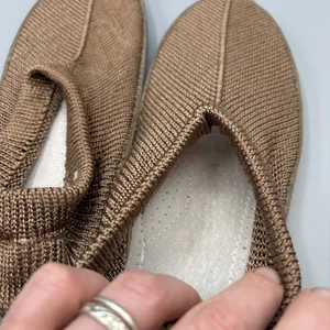 Orthopedic Mesh Knit Sock Shoe Size Large Womens 9 10 Brown Slip on Comfort thumbnail 9