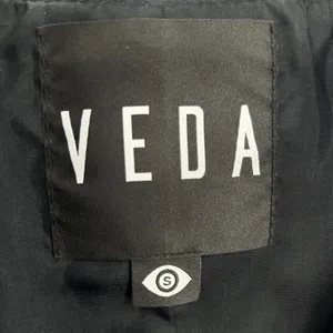 VEDA Black Lamb Leather Asymmetrical Moto‎ Biker Peplum Jacket Womens Sz Small thumbnail 4