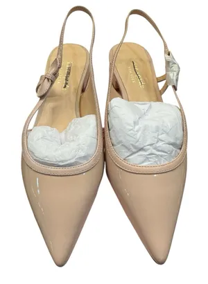 Kate Spade New York Mae bow‎ slingback flats in pale vellum patent Size 5 thumbnail 1