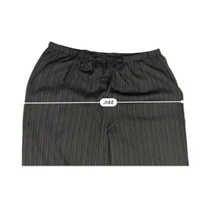 Women's Crinkle Wide Leg Slacks‎ XXL Lightweight Summer Black NEW thumbnail 5