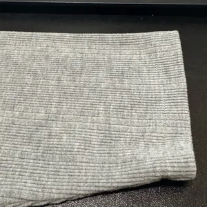 Abercrombie Athletics Abercrombie & Fitch Gray Ribbed Long Sleeve Crop Top Crew Neck Shirt Size Small thumbnail 4