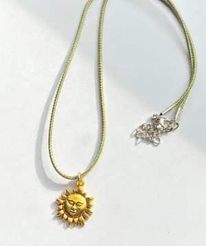 Handmade Sun boho necklace☀️ thumbnail 3