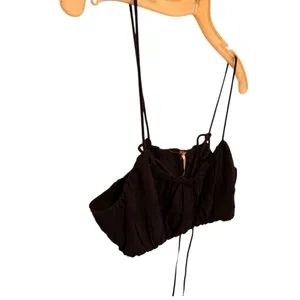 Free People Black Crop‎ Top nwt thumbnail 3