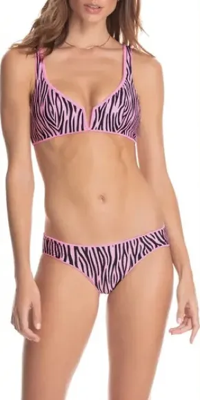MAAJI reversible pink / zebra bikini set thumbnail 1