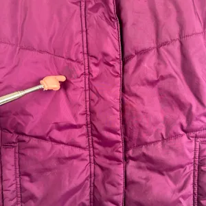 Columbia Purple Quilted Puffer Vest Womens‎ Small Fleece Lined Insulated Winter thumbnail 4