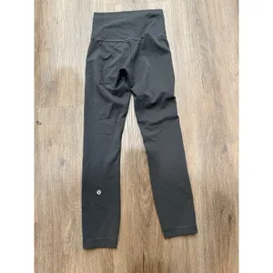 Lululemon‎ Women Wunder Train HR Crop 24" Everlux LW6BNFS Gray Size 2 thumbnail 3