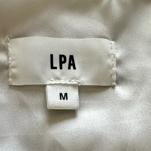 LPA CORA FLORAL LONG puff SLEEVE SQUARE NECK CROPPED BLOUSE TOP M thumbnail 8