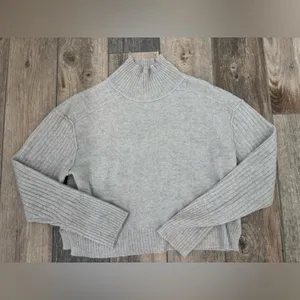 Free people 100% cashmere sweater turtleneck thumbnail 2