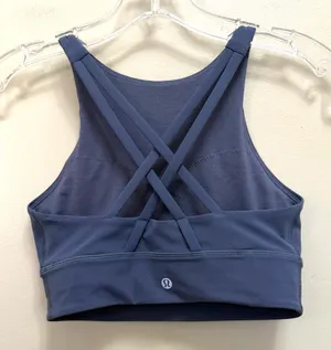 Lululemon Energy Longline Sports Bra in Shade Size 6 thumbnail 2