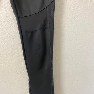 Hollister black mesh cutout leggings thumbnail 3