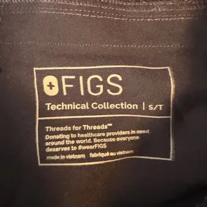 FIGS Technical Collection‎ Black Cargo Scrub Pants Women's S/T style T2001T thumbnail 4