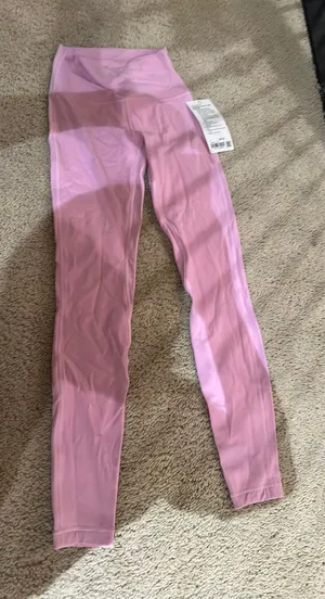 Lululemon Align Leggings 28" light pink thumbnail 1