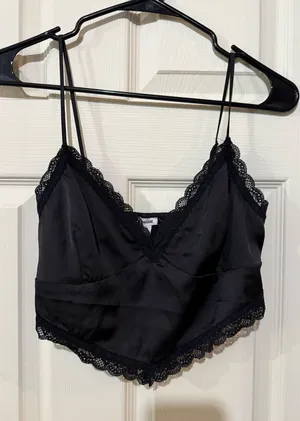 Garage Bandana Satin Top thumbnail 1