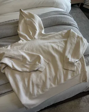 Cropped hoodie White Size L thumbnail 1