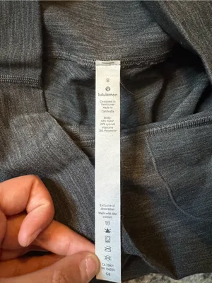 lululemon athletica Dark Gray leggings thumbnail 3