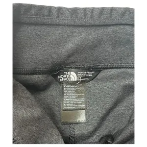 The North Face Leggings Womens S Ankle Pants Logo Stretch Pull On Yoga Gray thumbnail 4