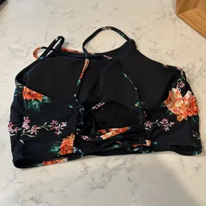 Cupshe Orange Blossom High-waisted Bikini summer vacation beach poolside size XL thumbnail 9
